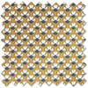 Ted Baker Palm Geo, Gold - Roman Blind
